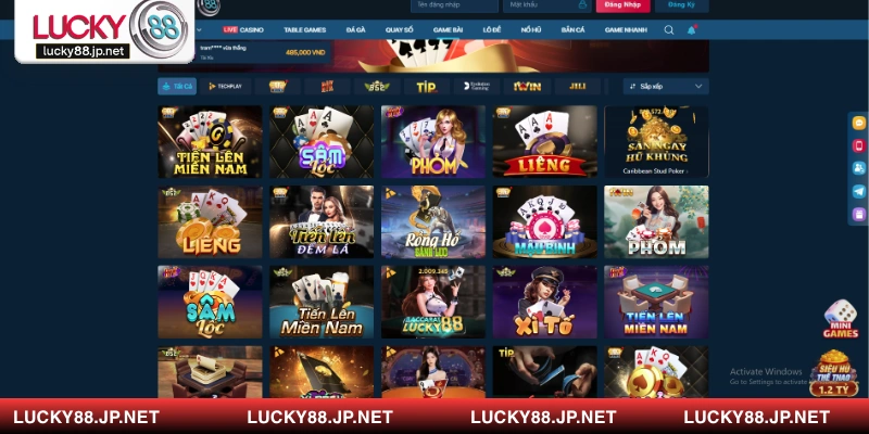  Phỏm online – Trải nghiệm tiện lợi thời đại số tại Lucky88