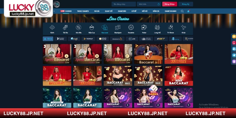 Những mẹo chơi Baccarat tại Lucky88 phổ biến và hiệu quả